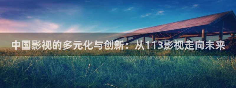 最新视频天天人人2019：中国影视的多元化与创新：从113影视走向未来
